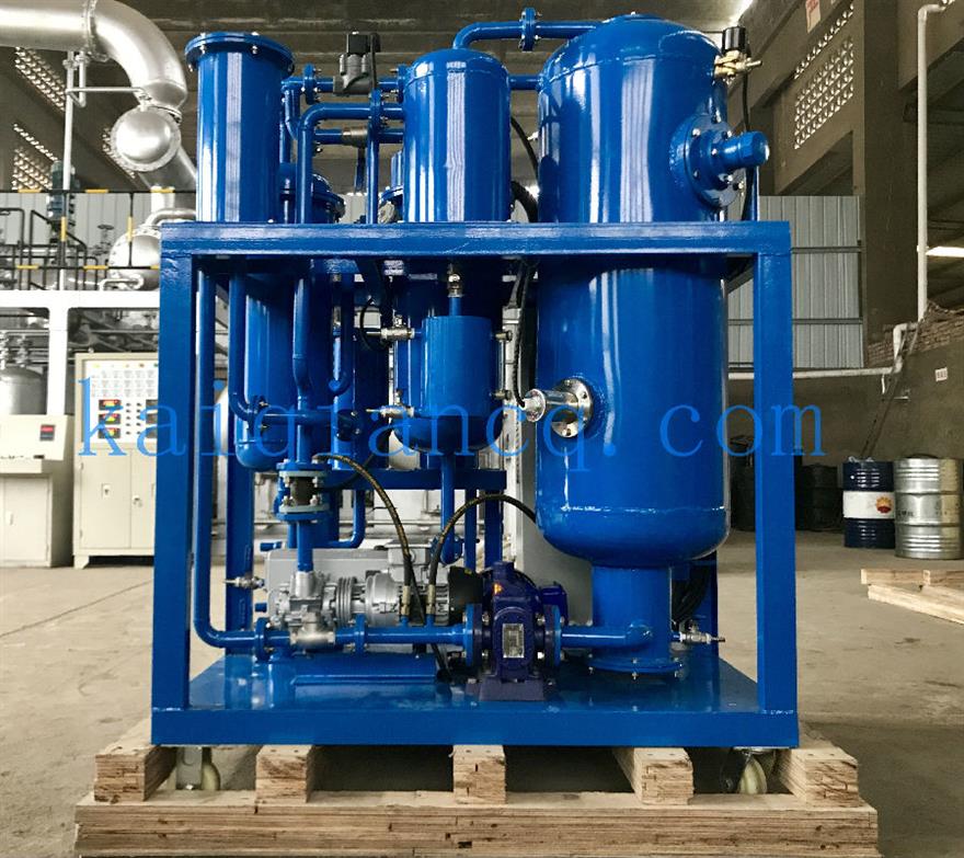 喀麥隆客戶訂購的單級(jí)真空濾油機(jī)裝箱現(xiàn)場(chǎng)