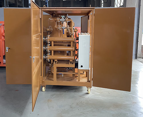 聚結式真空帶加熱濾油機(圖1) 聚結式真空帶加熱濾油機(圖1)